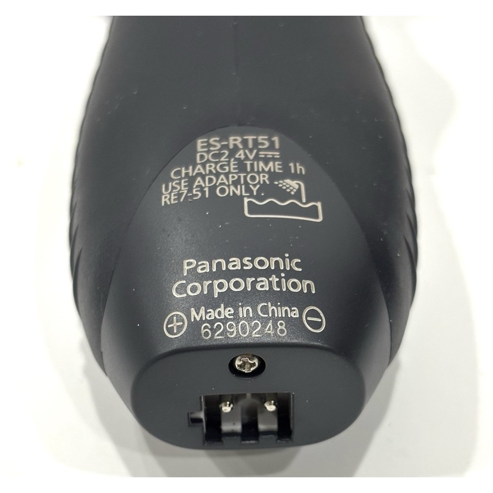 Panasonic ES-RT51-S Wet Dry 3-Blade Rechargeable Electric Shaver w/ Charger - Picture 7 of 14